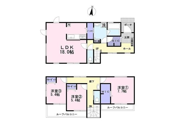 センチュリータウン栗山３　新築戸建　C号棟
