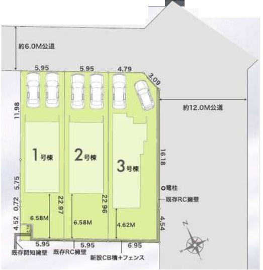 リナージュ木更津市清見台南2丁目1期　新築戸建　全3棟