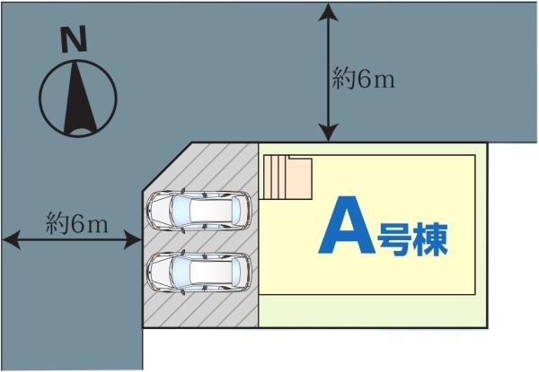佐倉市西志津1 新築戸建 A号棟(区画図)