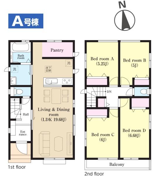 印西市木下　新築戸建　全2棟
