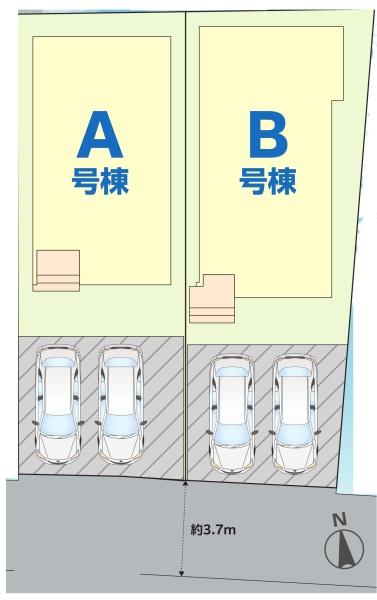 印西市木下　新築戸建　全2棟