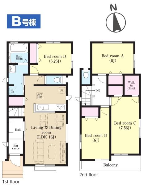 印西市木下　新築戸建　全2棟