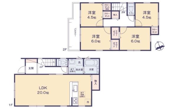 八千代市第1八千代台東6丁目 新築戸建