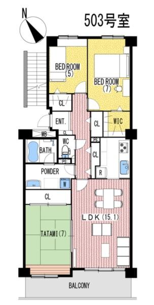 パストラルハイム佐倉志津弐番館