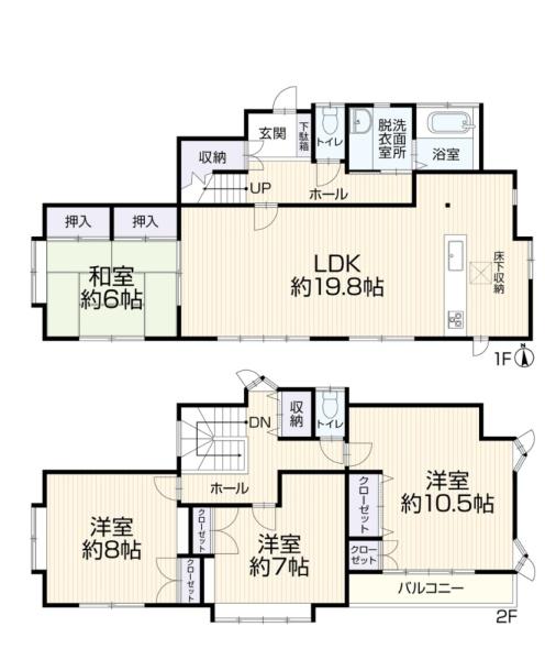 千葉市若葉区千城台北２丁目の中古一戸建