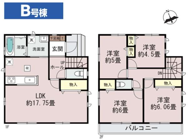 千葉市花見川区浪花町910番　新築戸建　全2棟