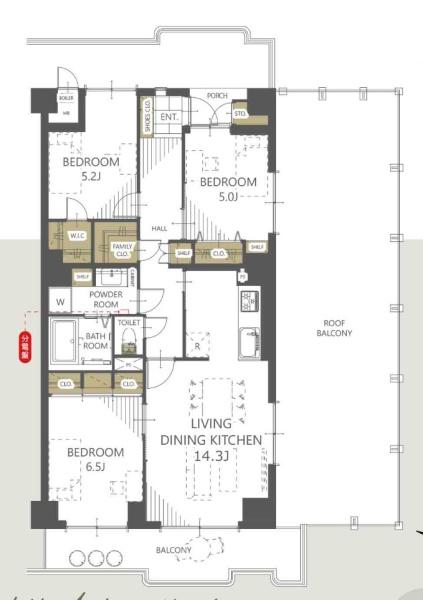 高品ハイツ１号棟