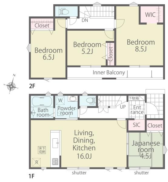 千葉花見川区長作台1丁目 第1期 全1棟