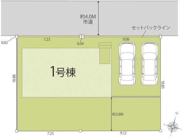 千葉花見川区長作台1丁目　第1期　全1棟