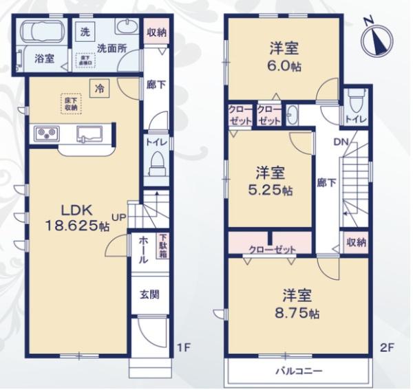 千葉花見川区さつきが丘2丁目24-1期　全2棟