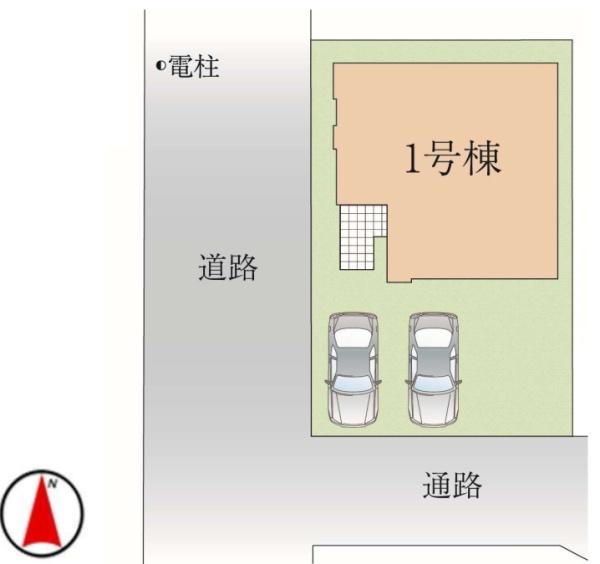 四街道市大日16期　新築戸建　1号棟