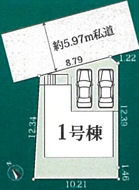 千葉市若松町14期1棟　新築戸建　1号棟