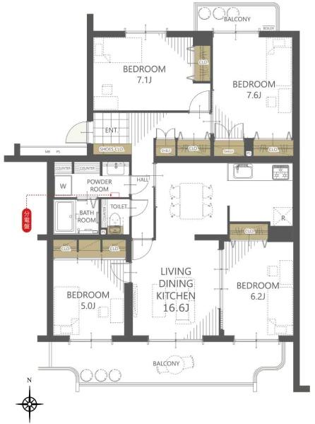 はるのみち公園前２号棟