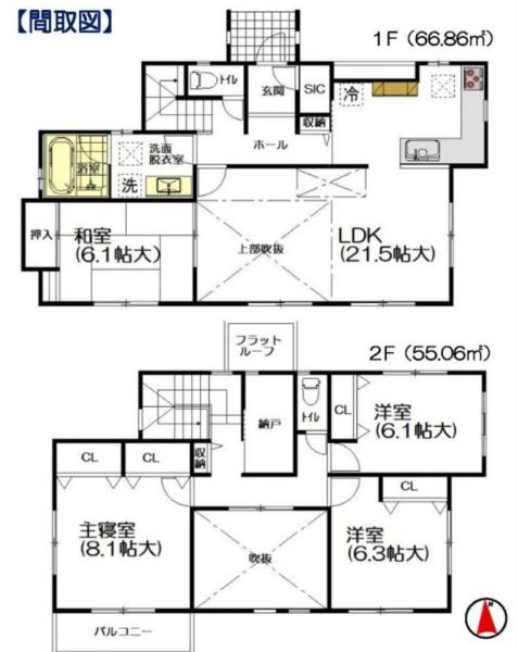 千葉市緑区あすみが丘東４丁目の中古一戸建て