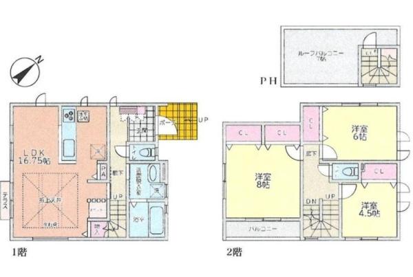 八千代台東6丁目　新築戸建　A号棟
