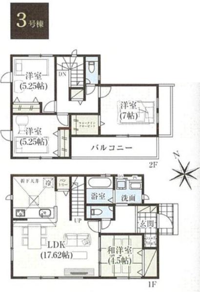 千葉市誉田町9期　新築戸建　全5棟