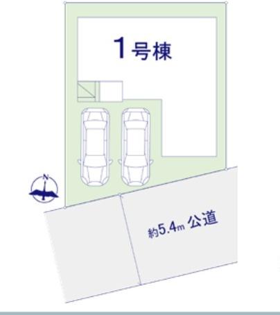 千葉市若葉区桜木北7期　新築戸建　1号棟