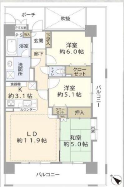 レクセルマンション稲毛