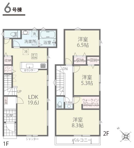 佐倉市中志津7丁目第1期　新築戸建　全9区画