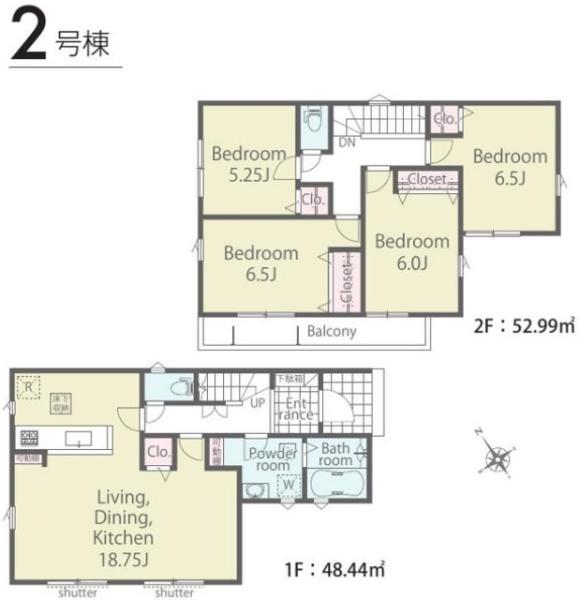 千葉市若葉区若松台2丁目24-1期　新築戸建　全3棟