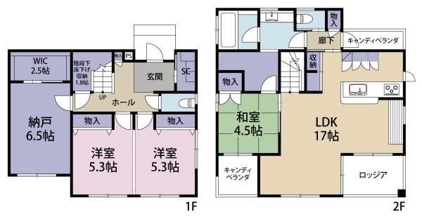 ヘーベルハウス施工戸建