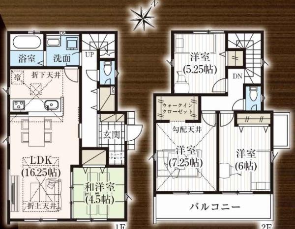 千葉市宮野木台12期　新築戸建　全2棟