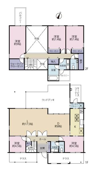 大網白里市季美の森南4丁目　戸建て
