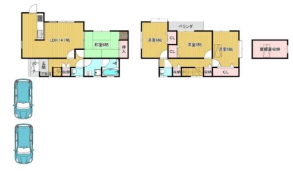 千葉市稲毛区作草部町　戸建