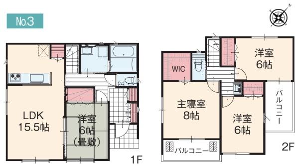 木更津市中島　新築戸建　全5棟