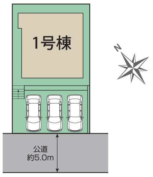 四街道市旭ヶ丘3丁目　新築戸建　全1棟