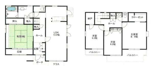 大網白里市みどりが丘2丁目　戸建
