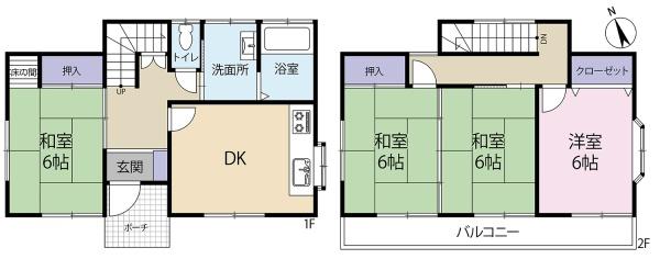 大網白里市北今泉　中古戸建