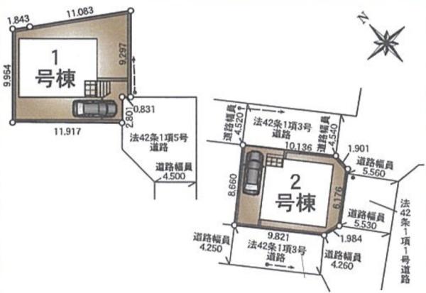 千葉市若葉区桜木北第6　新築戸建　全2棟