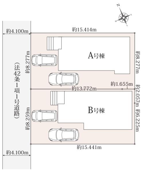 八千代市八千代台北14丁目1589番　新築戸建　全2棟