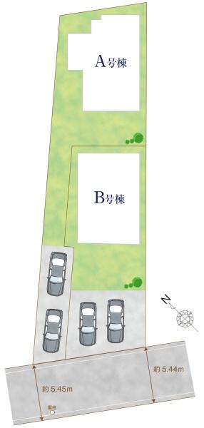 千葉市稲毛区山王町424番　新築戸建　全2棟