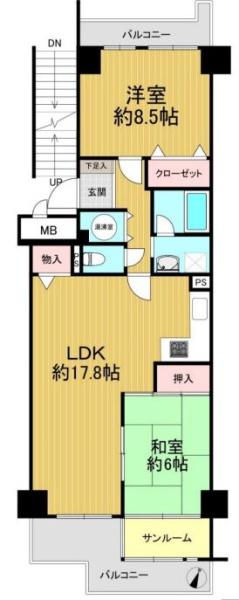 京橋グリーンハイツ1号棟