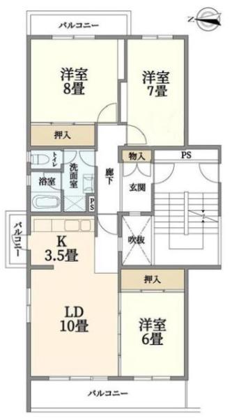 リバーサイドともぶち３５号棟