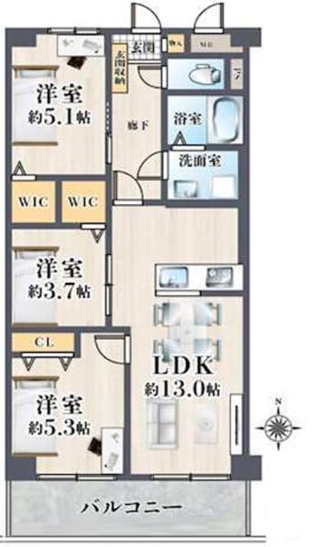 ネオコーポ大阪城公園1号館