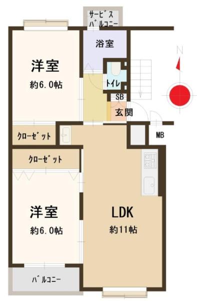 深江橋コーポE棟