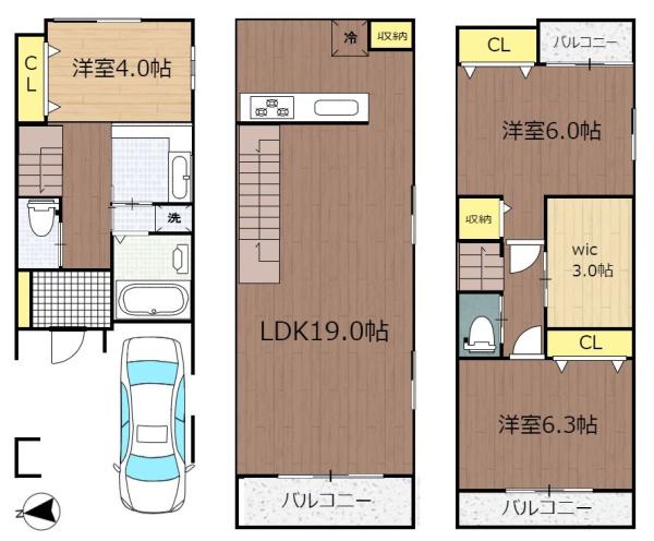 鴫野東3丁目　B/C号地