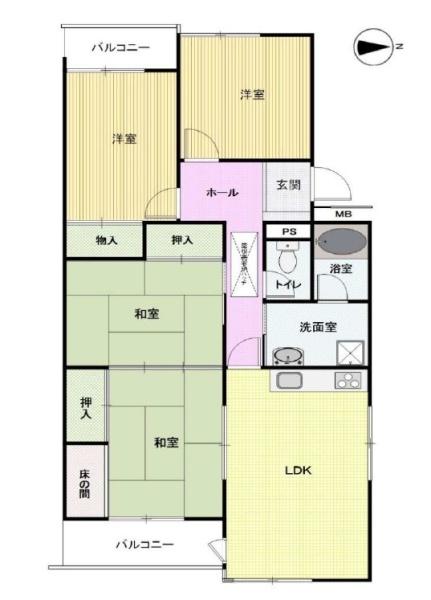 古市南コーポ２号棟