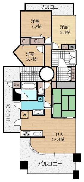 キャステージパーク4番街