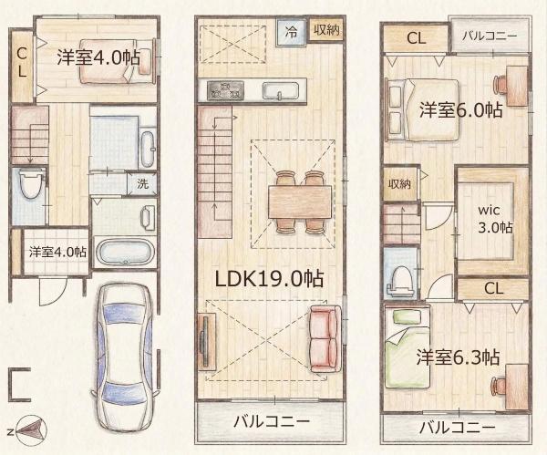 鴫野東3丁目　C号地