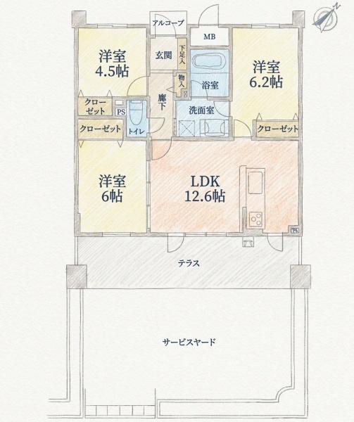 プレステ15番館鶴見緑地