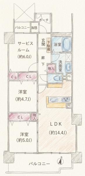 パラシオ北梅田