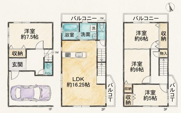 鶴見区茨田大宮三丁目戸建