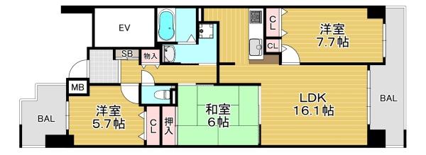 エリオ西神南　参号棟