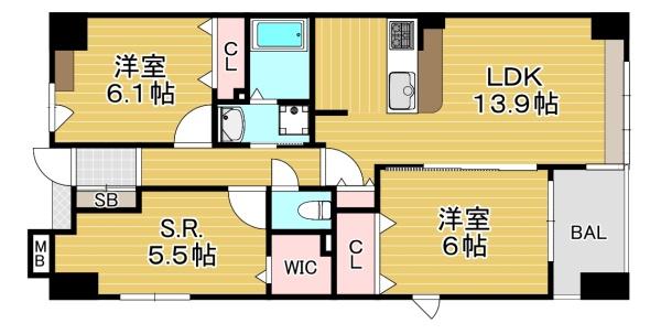 イトーピア長堀橋シエル・クレール