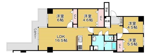 京橋グリーンハイツ3号棟