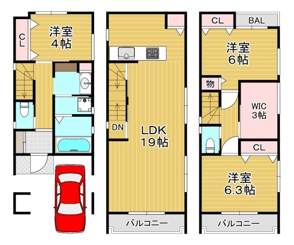 城東区鴫野東3丁目C号地